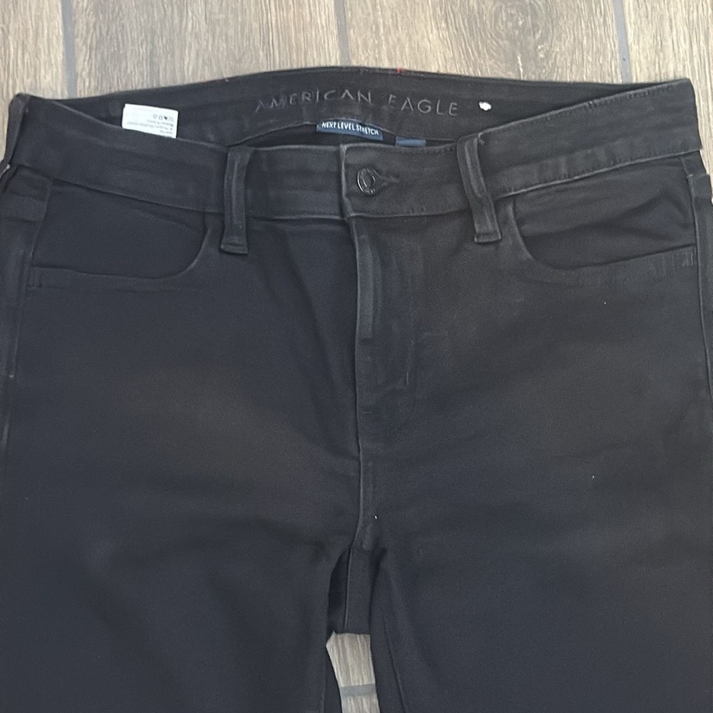 American Eagle Outfitters Women’s Black Skinny Jeans. Size 8S. - Picture 3 of 6
